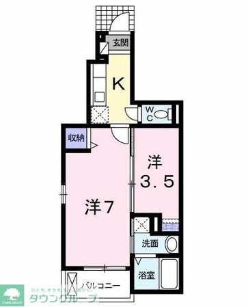 エスポワール朝日の物件間取画像